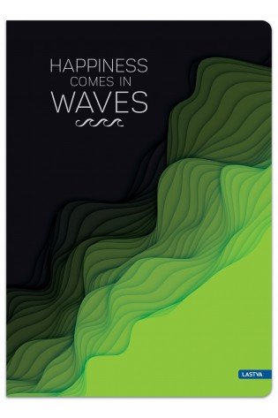 Sąsiuvinis(platus) A5 24lap 80g lin WAVES