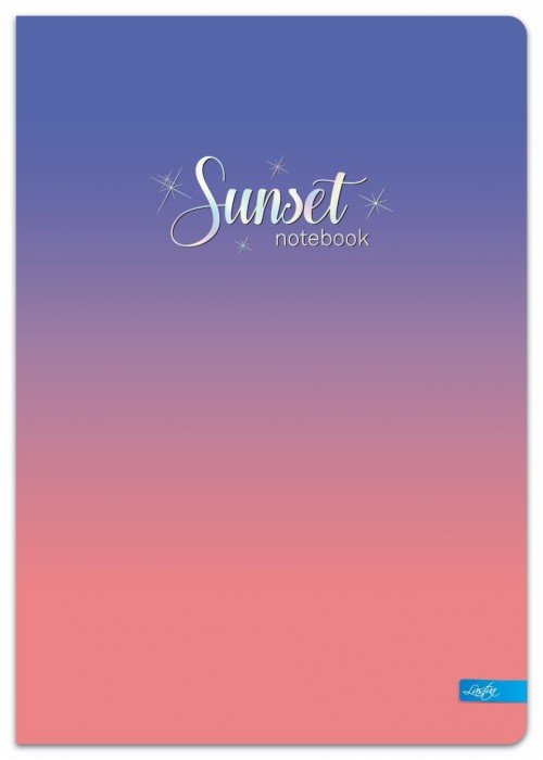 Sąsiuvinis(platus) A5 32lap 80g lang SUNSET