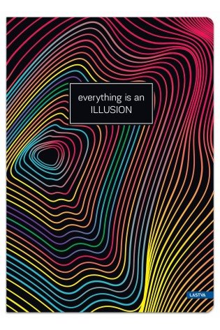 Sąsiuvinis(platus) A5 48lap 80g lang ILLUSION