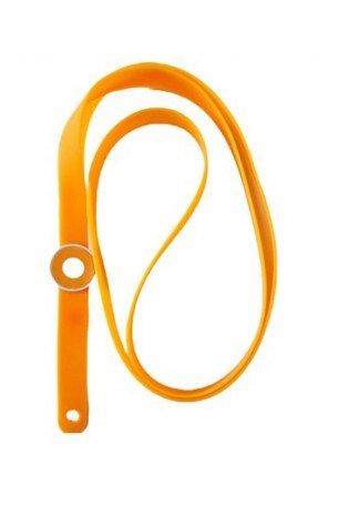 Dirželis PVC 31249 oranžinis