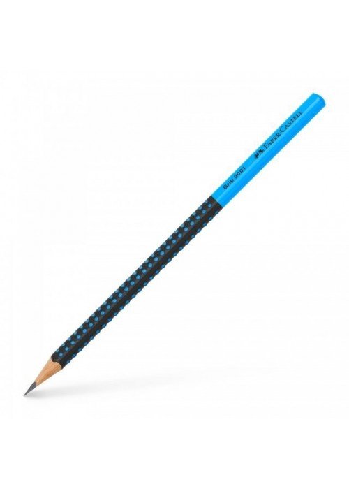 Pieštukas Grip 2001 HB Faber-Castell pusiau šv.mėl. korp.