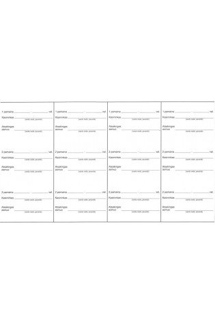 EKA kasos operacijų žurnalas hor.3-jų dalių 73l