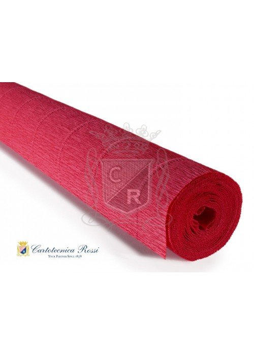 Krepinis popierius 180g.Nr.17A6 Rose Red Rust