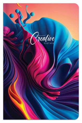 Užrašų knygutė A6 96lap 70g lang CREATIVE