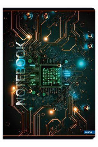 Sąsiuvinis(platus) A5 12lap 80g lang MATRIX