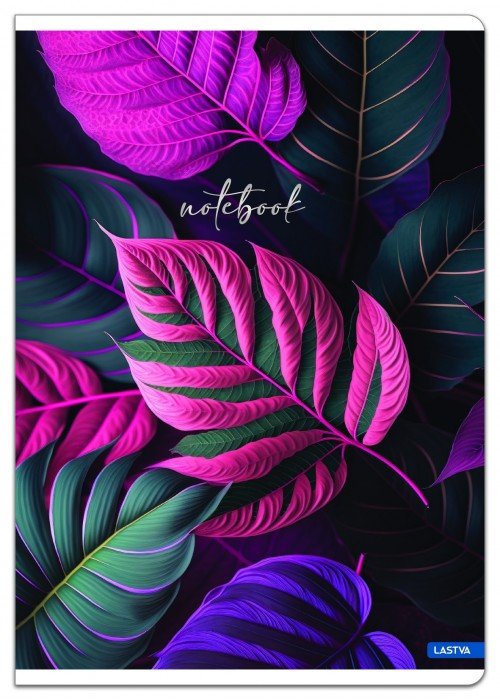 Sąsiuvinis(platus) A5 24lap 80g lang BOTANICAL