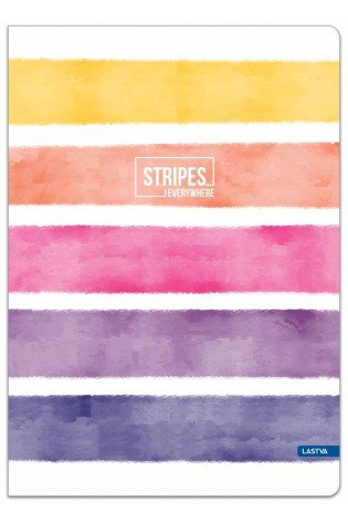 Sąsiuvinis(platus) A5 48lap 80g lang STRIPES