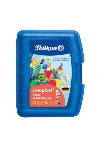 Plastilinas 10sp 240g mėlynoje dėžutėje