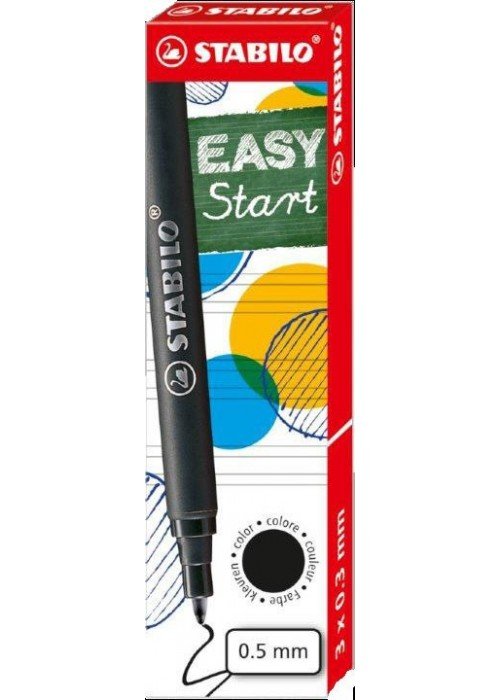 Šerdelės 6890 rašikliui EASYStart 3vnt juoda