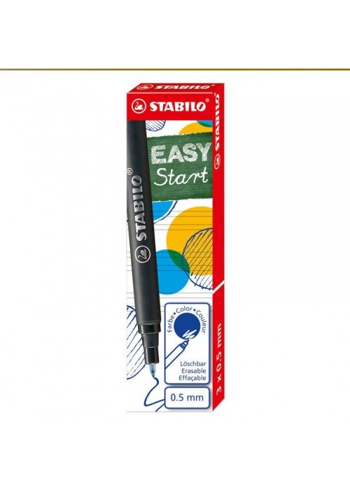 Šerdelės 6890 rašikliui EASYStart 3vnt. mėlyna