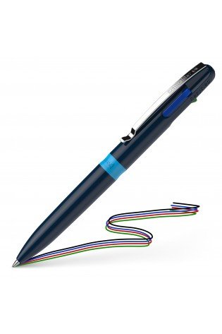 Tušinukas TAKE4 4-ių spalvų, t.mėlynu korpusu