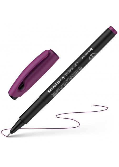 Rašiklis Topliner 967 04 violetinis