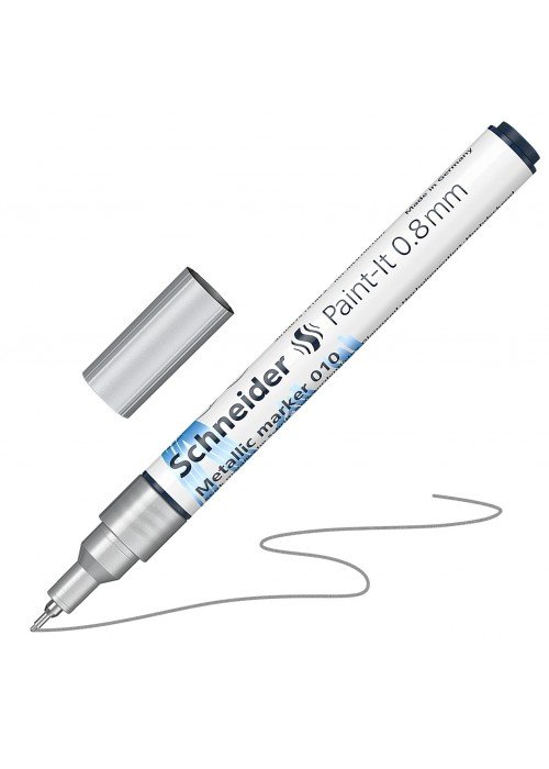 Žymeklis Paint-lt 010 0.8mm sidabrinis