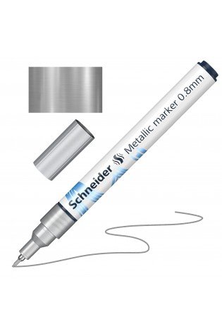 Žymeklis Paint-lt 010 0.8mm sidabrinis