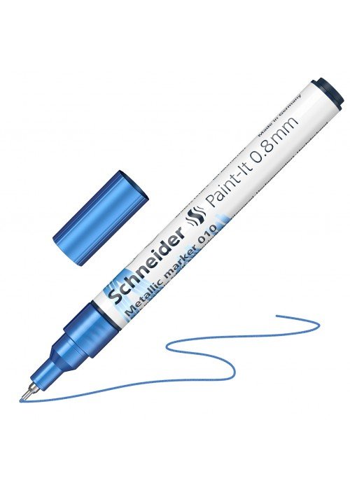 Žymeklis Paint-lt 010 0.8mm metal.mėlynas