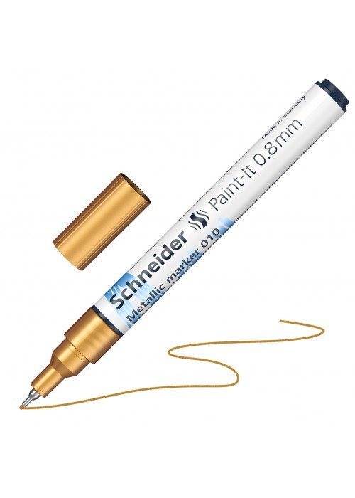 Žymeklis Paint-lt 010 0.8mm auksinis