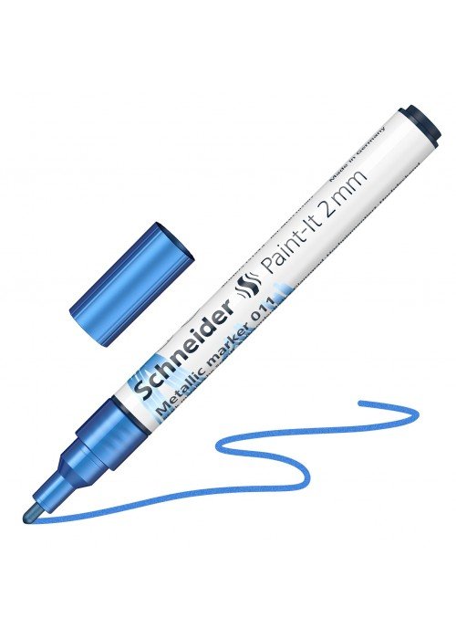 Žymeklis Paint-lt 011 2mm metal.mėlynas