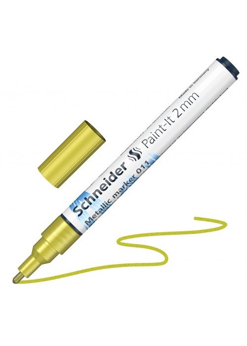 Žymeklis Paint-lt 011 2mm metal.geltonas