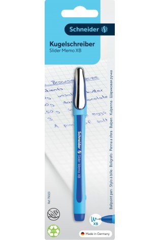 Tušinukas Slider Memo XB mėlynas bls