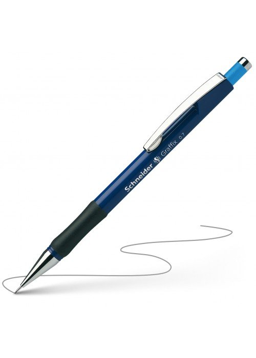 Mechaninis pieštukas Graffix 0.7mm mėlynas