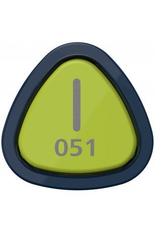 Šerdelė Paint-It 040 apvaliu galiuku, obuolio žalia 051