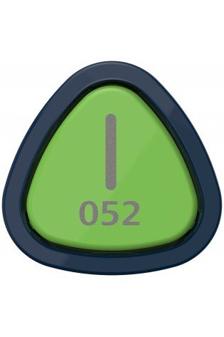 Šerdelė Paint-It 040 apvaliu galiuku, žalia 052