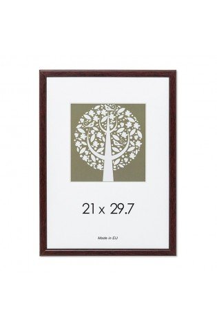 Rėmelis A4 21x30cm tamsaus medžio sp.