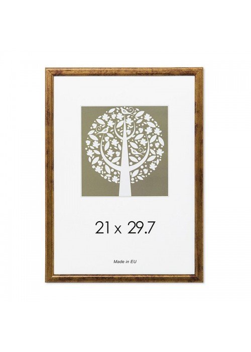 Rėmelis A4 21x30cm sendintos bronzos sp.