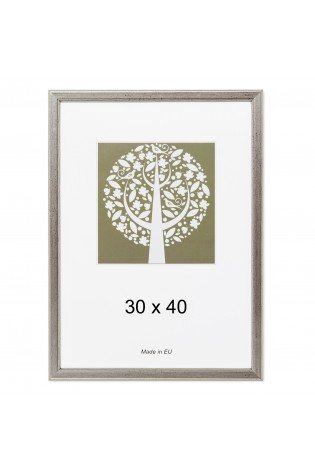 Rėmelis A3 30x40cm sidabrinis