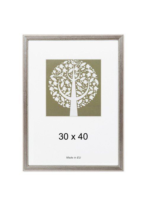 Rėmelis A3 30x40cm sidabrinis