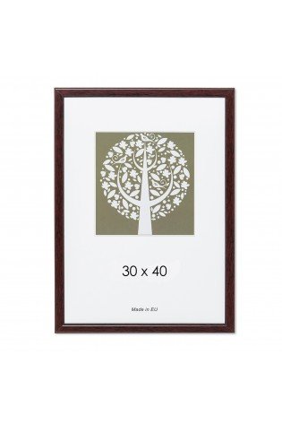 Rėmelis A3 30x40cm tamsaus medžio sp.