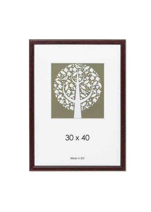 Rėmelis A3 30x40cm tamsaus medžio sp.