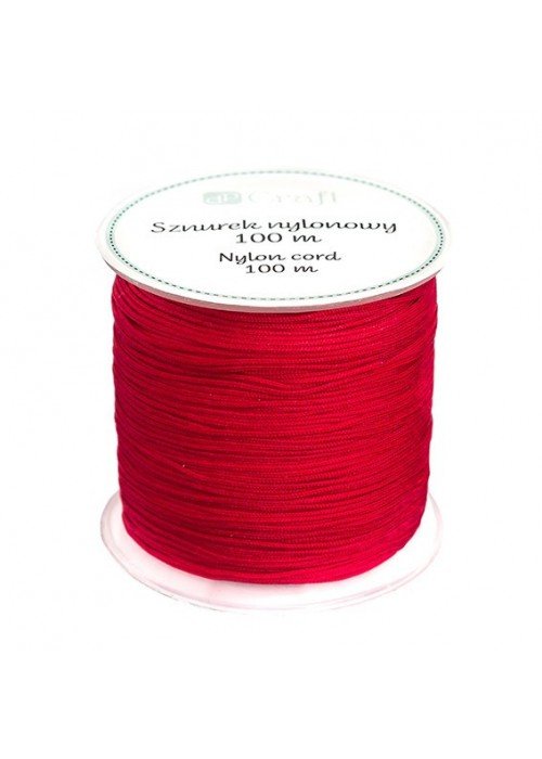 Nailoninė virvelė 8mm 100m raudona