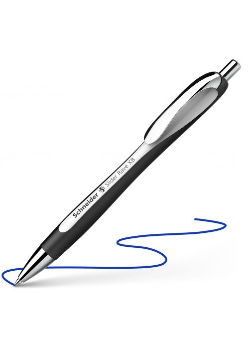 Tušinukas Slider Rave XB mėlynas, juodu-baltu korpusu