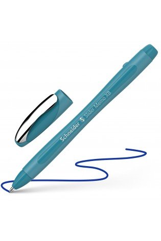 Tušinukas Slider Memo XB mėlynas, žaliai mėlynu korpusu