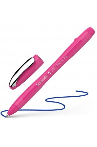 Tušinukas Slider Memo XB mėlynas, avietiniu korpusu