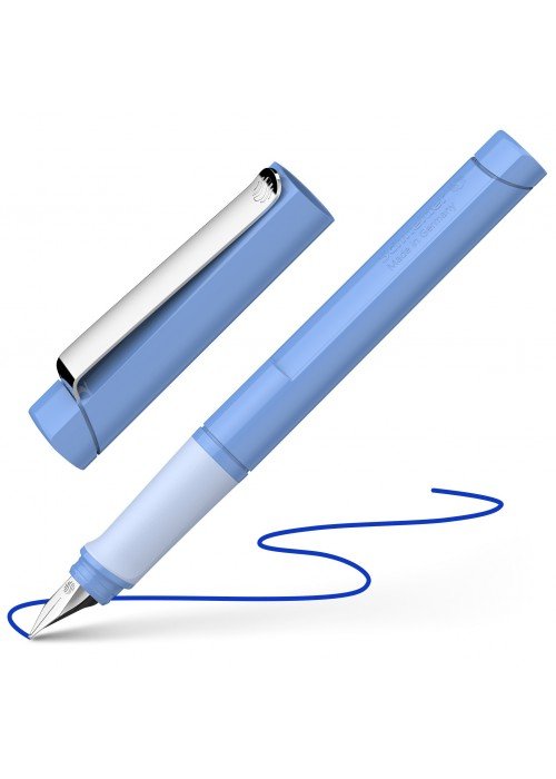 Plunksnakotis Base M iridium mėlynas