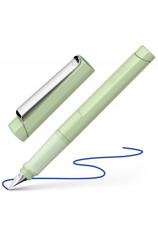 Plunksnakotis Base M iridium šv žalias