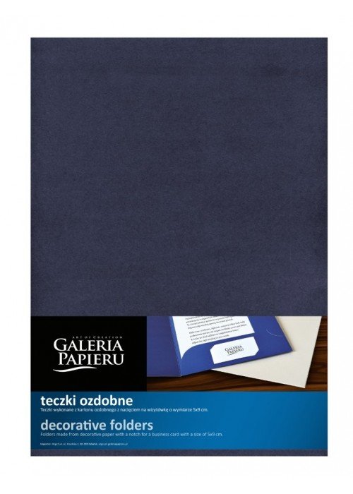 Aplankai A4 10vnt tam mėlyni