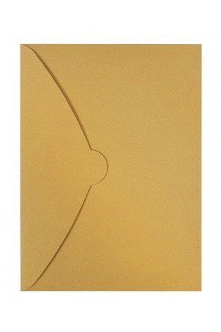 Aplankai-vokeliai A4 5vnt auksiniai