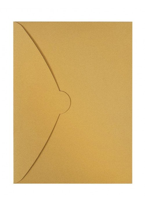 Aplankai-vokeliai A4 5vnt auksiniai