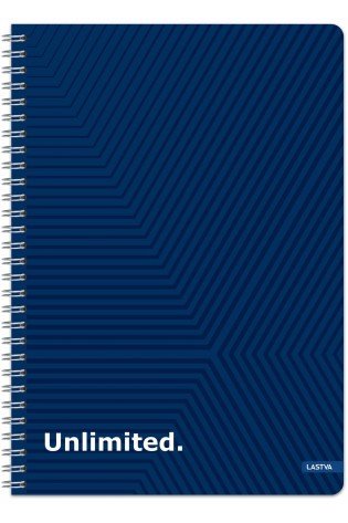 Knyga su spirale A4 150lap 70g lang UNLIMITED