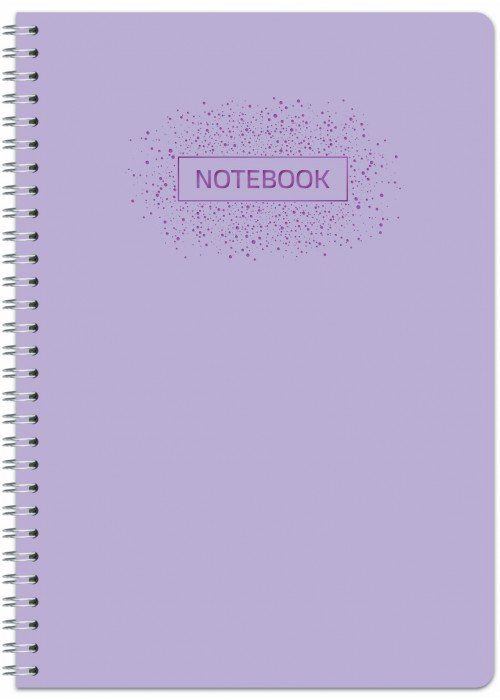 Knyga su spirale A4 150lap 70g lang HARD PASTEL