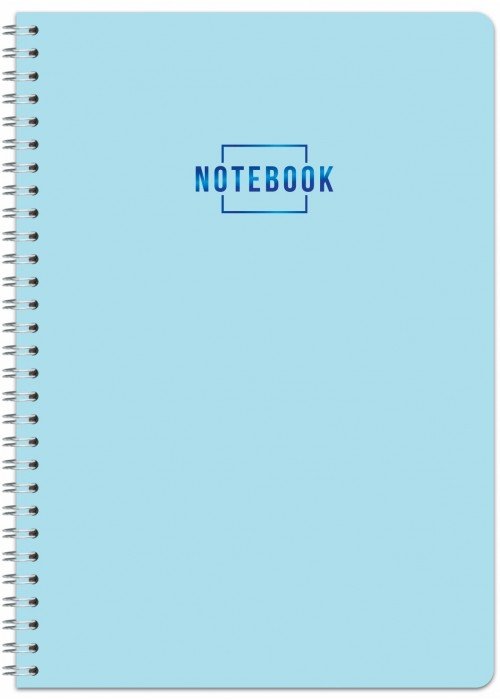 Knyga su spirale A5 150lap 70g lang HARD PASTEL