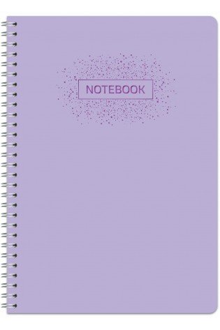 Knyga su spirale A4 200lap 70g lang HARD PASTEL