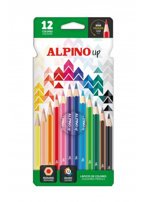 Pieštukai spalvoti ALPINO 12sp