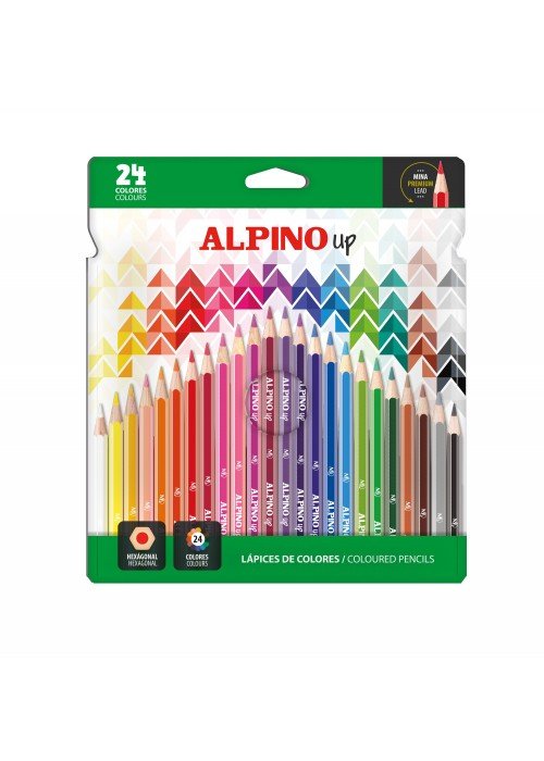 Pieštukai spalvoti ALPINO 24sp