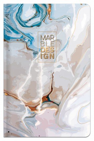 Užrašų knygutė A6 96lap 70g lang MARBLE