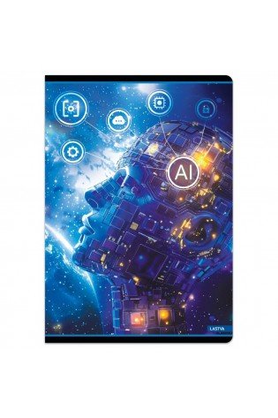 Sąsiuvinis(platus) A5 48lap 80g linija AI