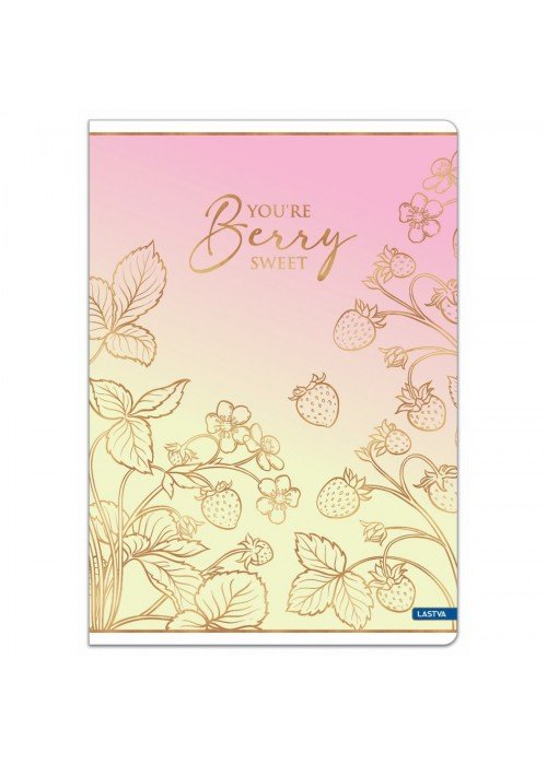 Sąsiuvinis(platus) A5 12lap 80g lang BERRY